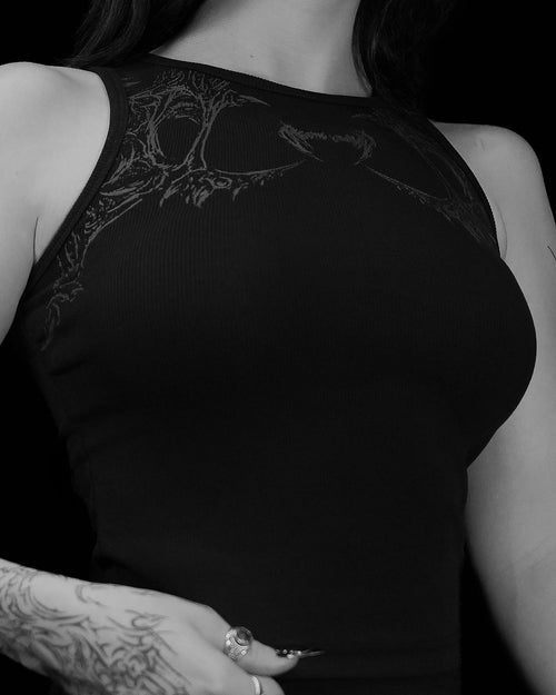 Women's Nightveil Tank top [DARKNESS]