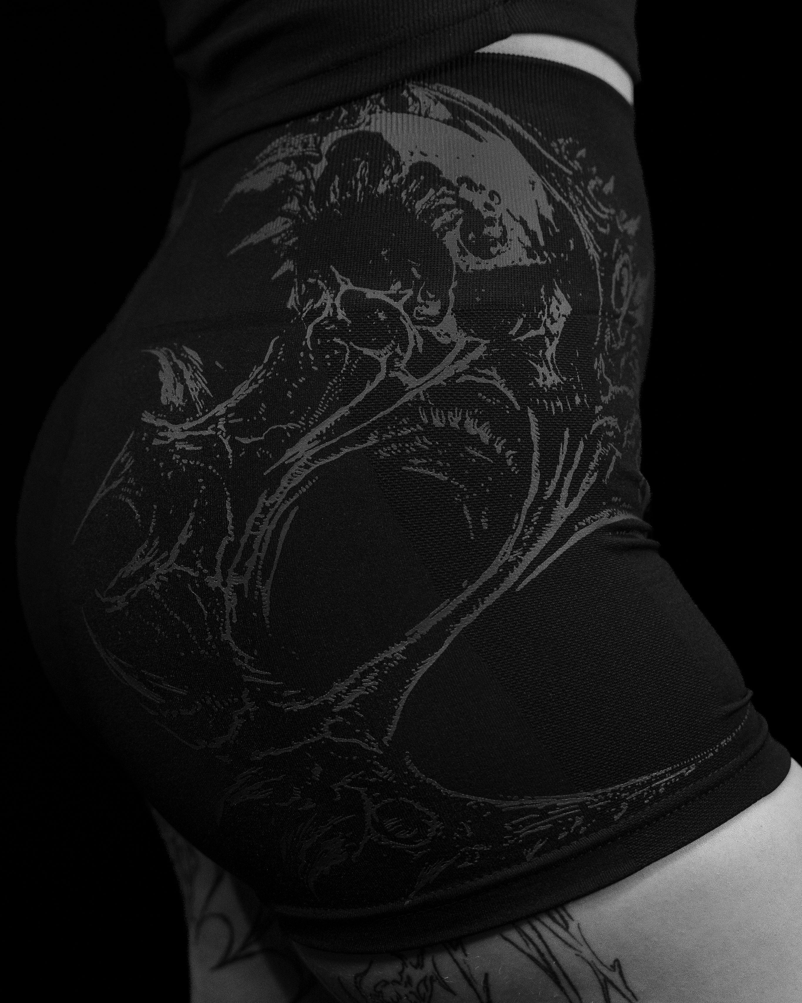 Women's Nightveil Void Tech™ Seamless Shorts [DARKNESS]