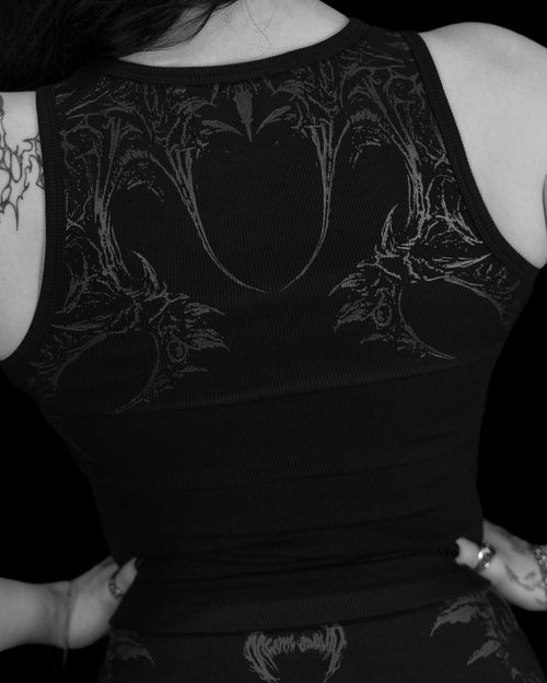 Women's Nightveil Tank top [DARKNESS]