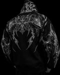 Berserker Oversized Zip-up Hoodie [VOID BLACK]