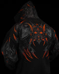 Berserker Oversized Zip-up Hoodie [SCORCH]