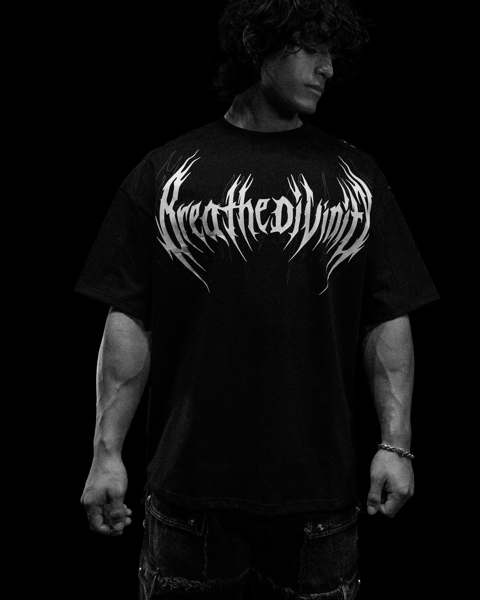 Hellspawn Ruined Oversized T-shirt [VOID BLACK]