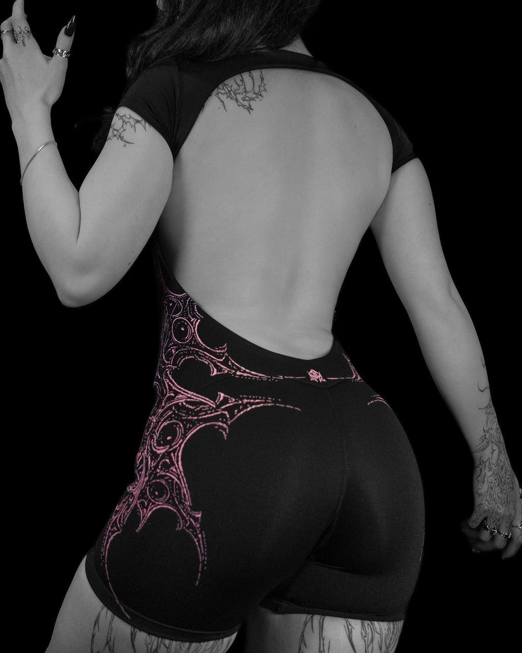 Women's Astoria Void Tech™ Open Back Bodysuit [BLOSSOM PINK]