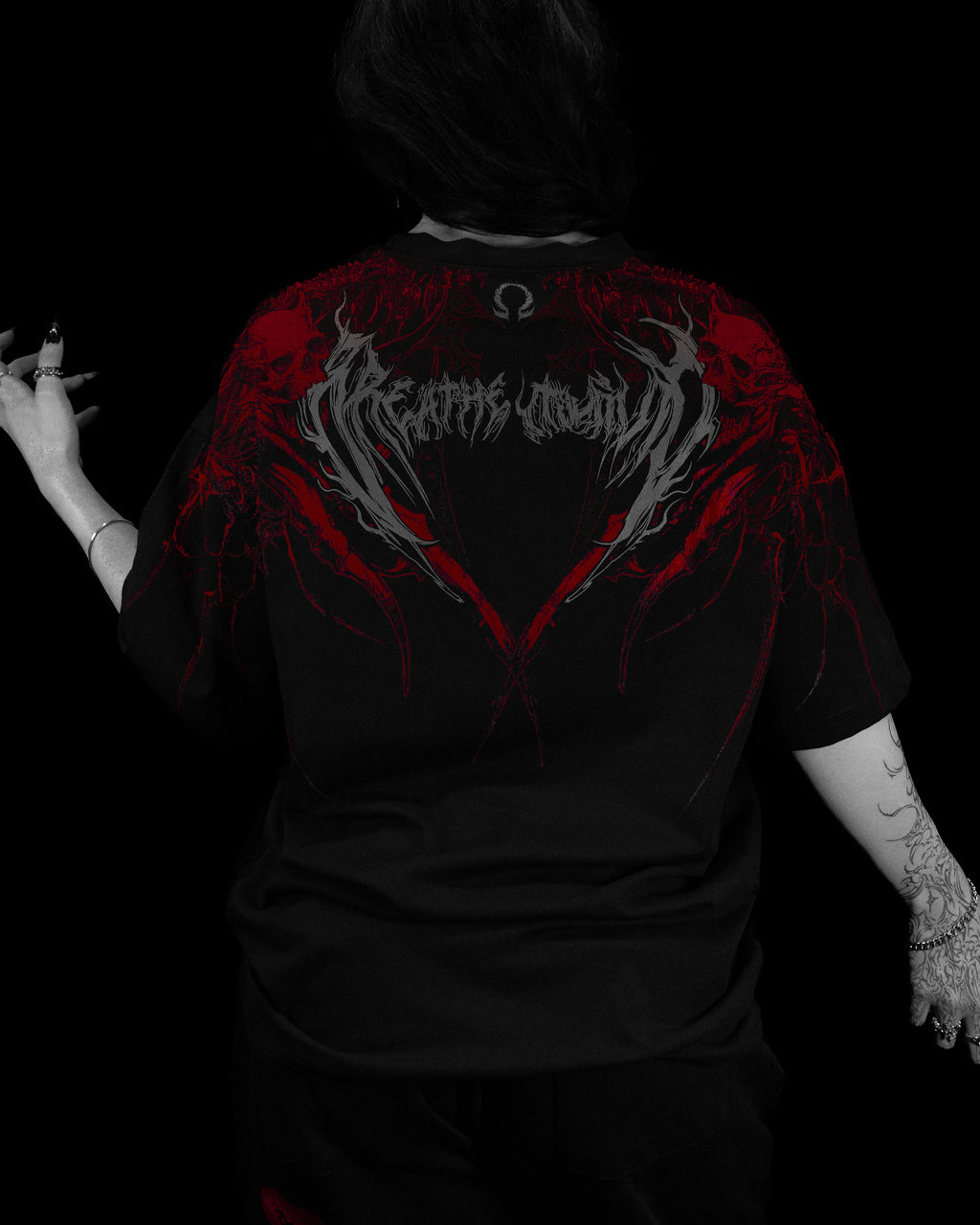 Women's Abyssal Oversized Lightweight Tee [NIGHTMARE]