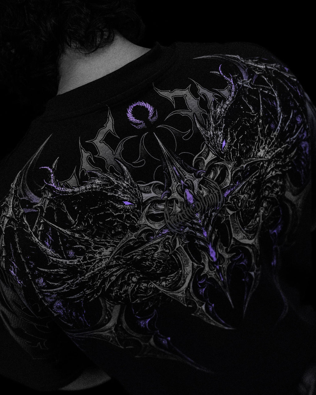 Shadow Monarch Oversized T-shirt [DUSK]