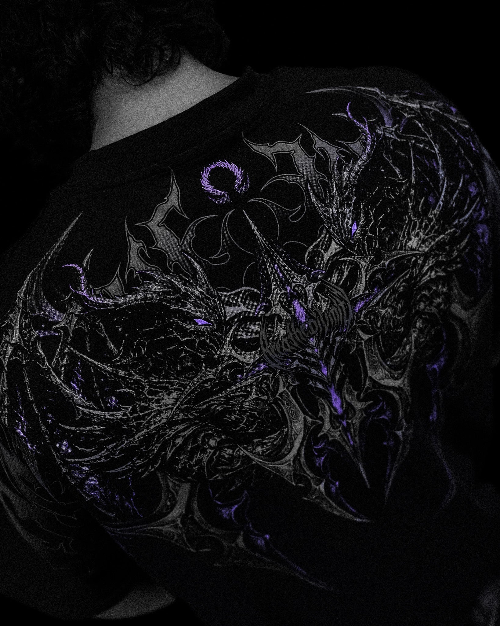Shadow Monarch Oversized T-shirt [DUSK]
