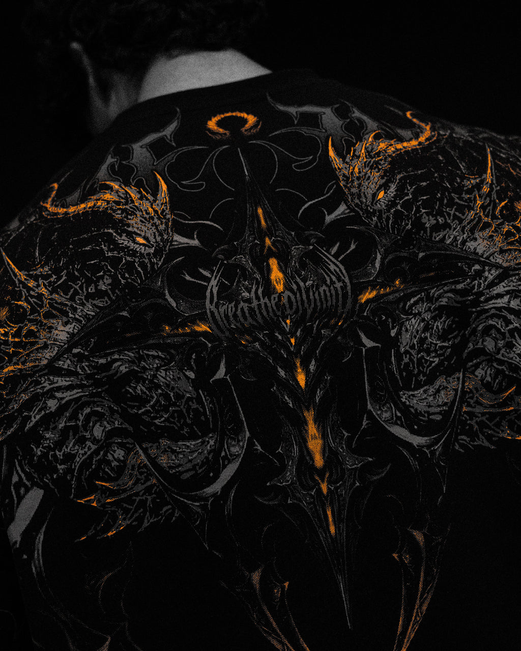 Shadow Monarch Oversized T-shirt [SCORCH]