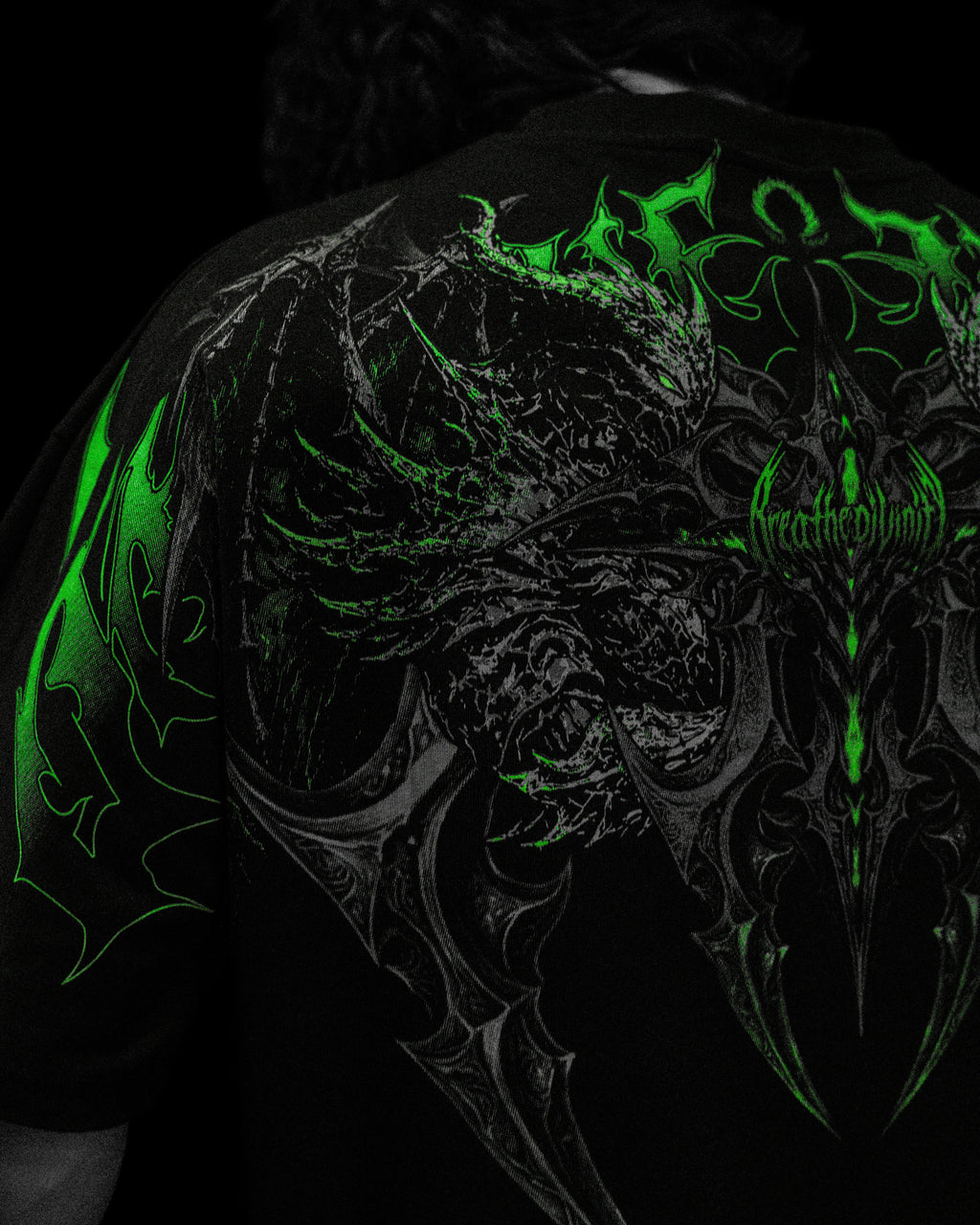 Shadow Monarch Oversized T-shirt [POISON]