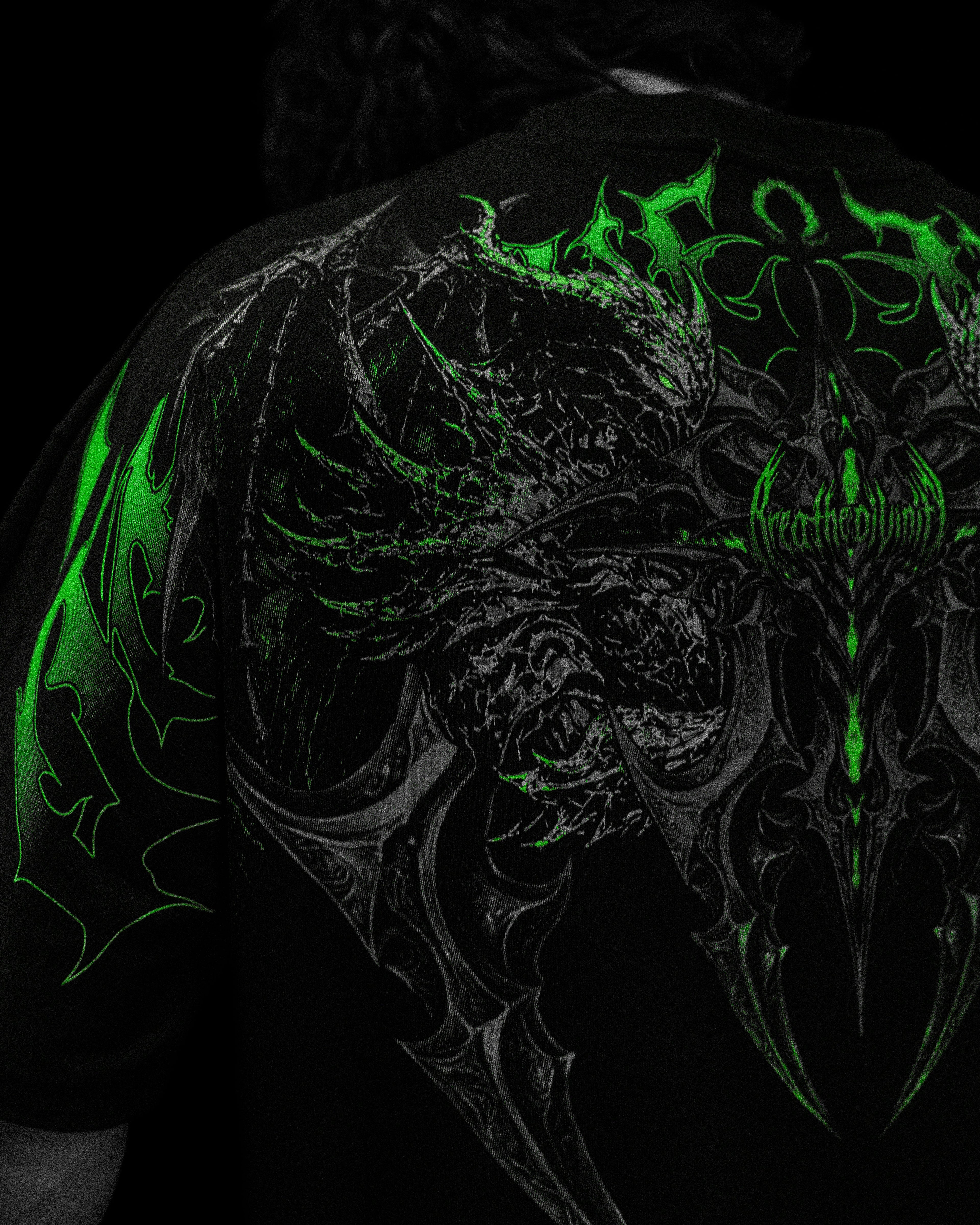 Shadow Monarch Oversized T-shirt [POISON]