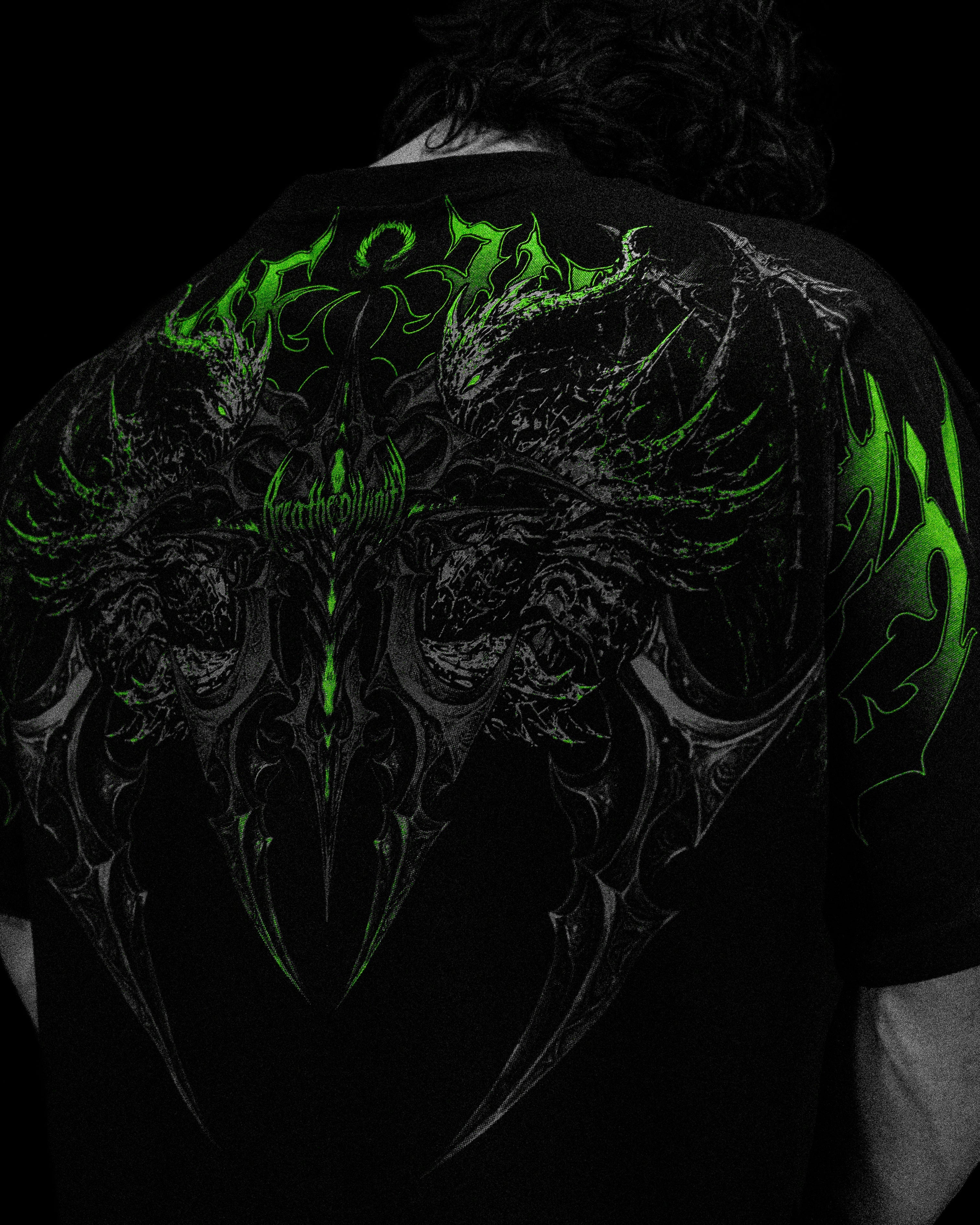 Shadow Monarch Oversized T-shirt [POISON]