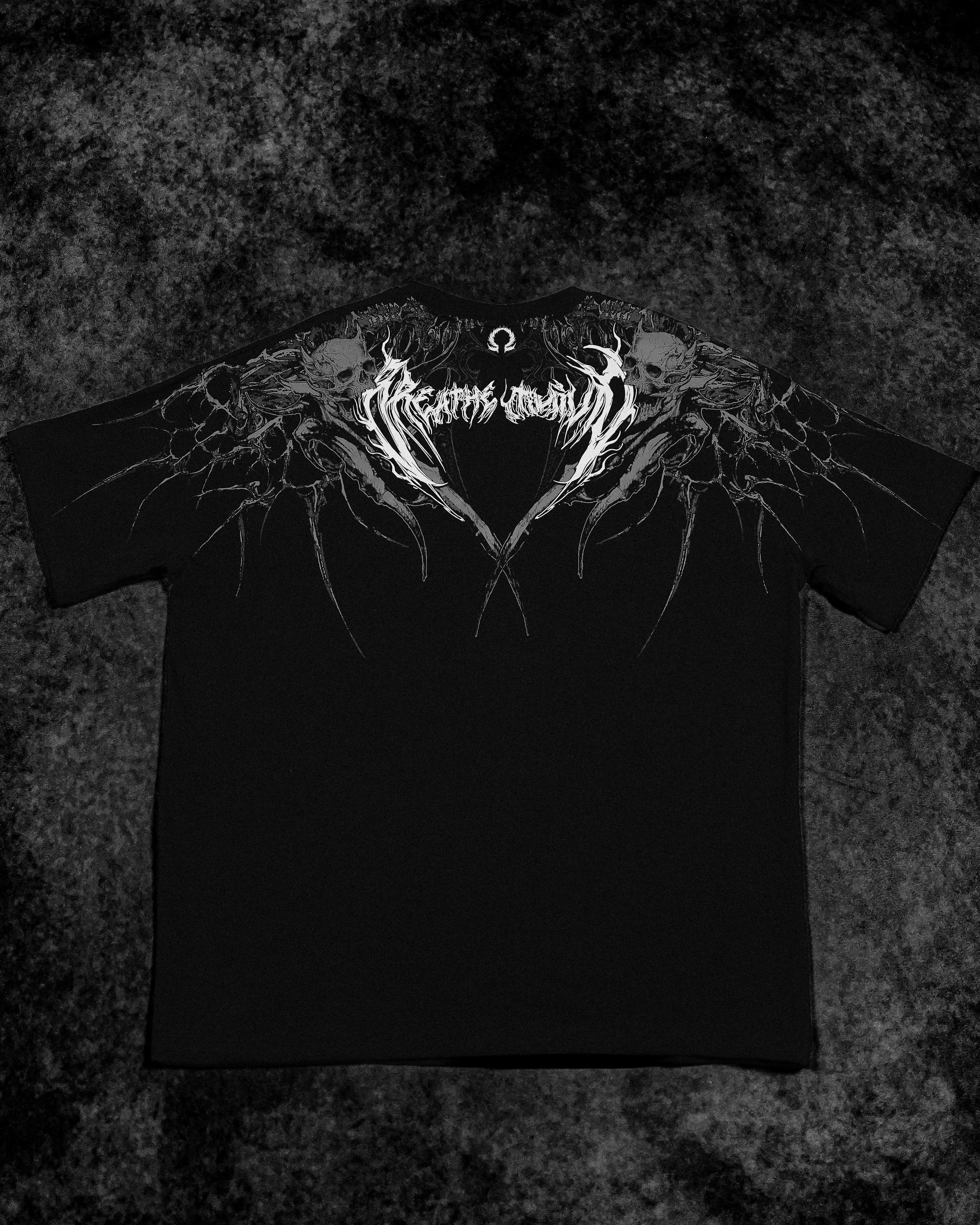 Women's Abyssal Oversized Lightweight Tee [VOID BLACK]