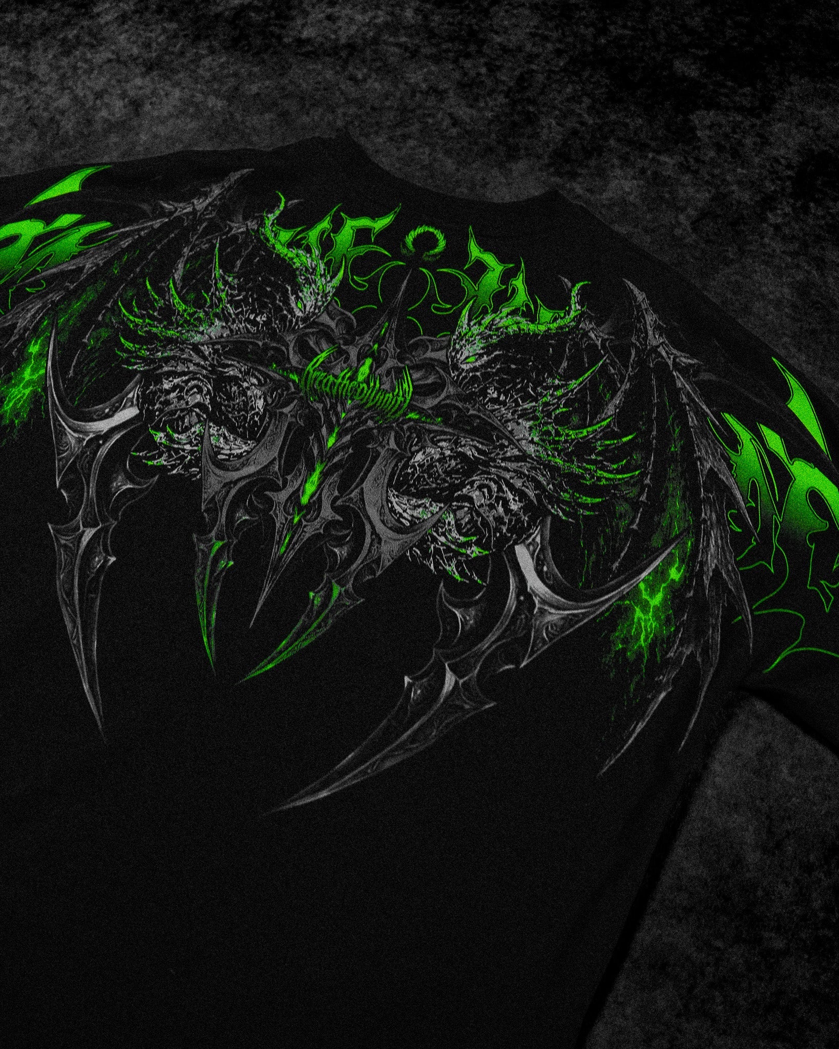 Shadow Monarch Oversized T-shirt [POISON]