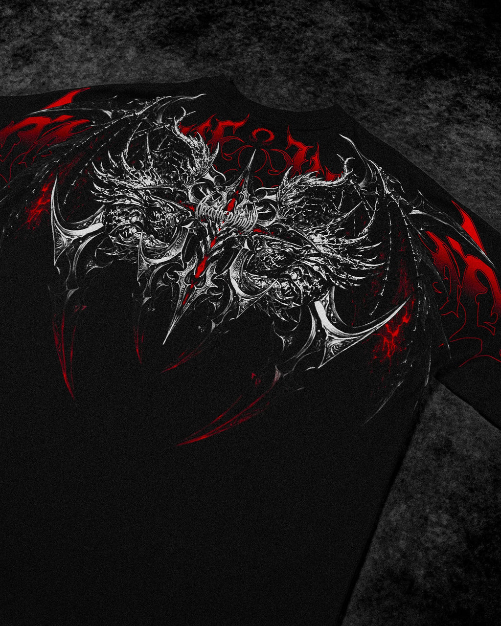 Shadow Monarch Oversized T-shirt [NIGHTMARE]