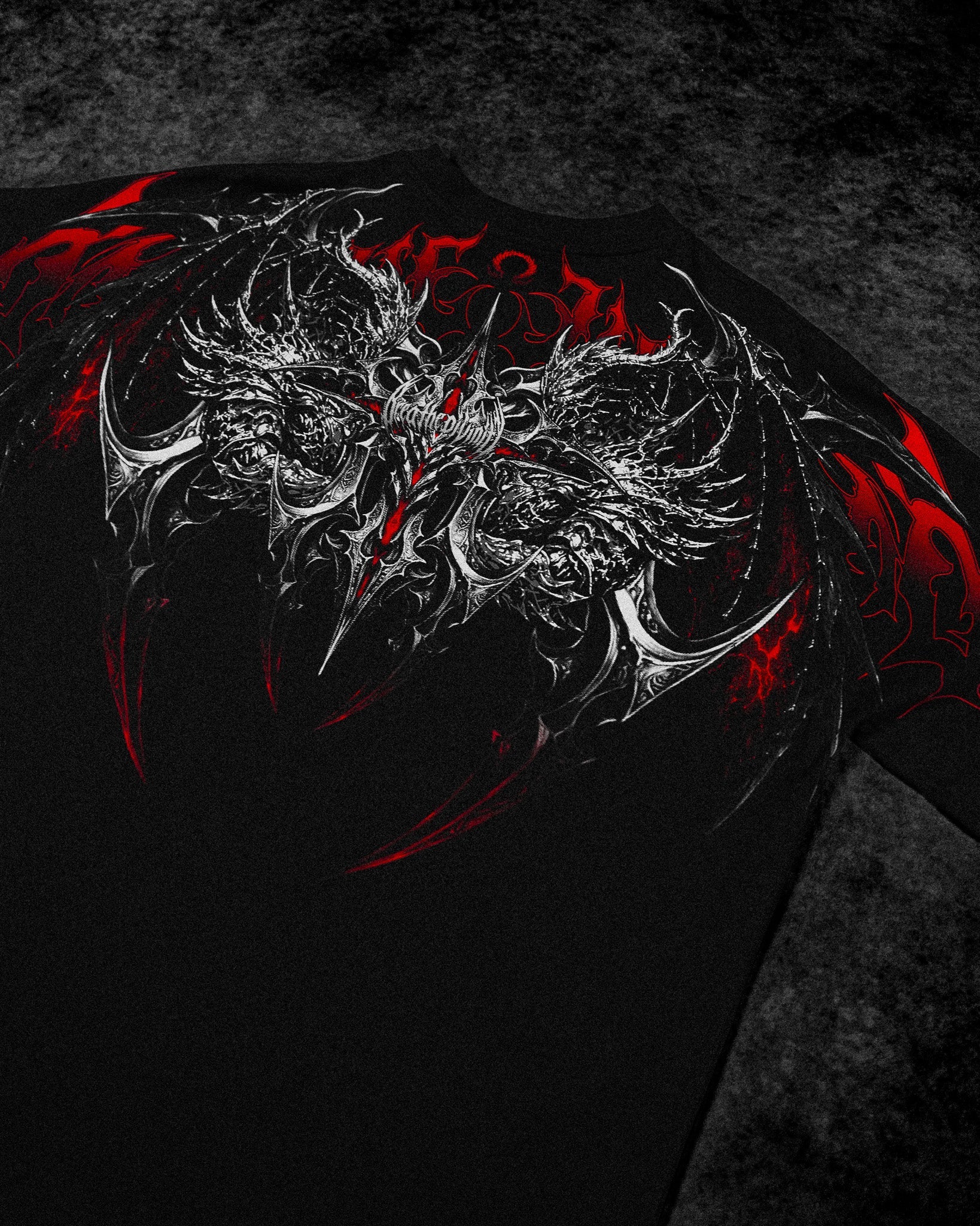 Shadow Monarch Oversized T-shirt [NIGHTMARE]