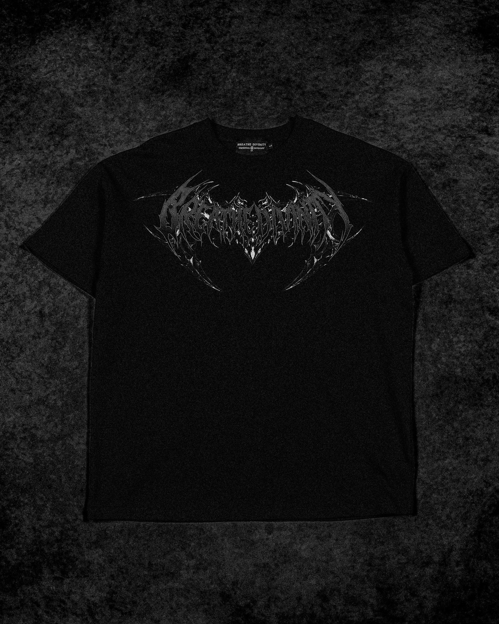 Shadow Monarch Oversized T-shirt [VOID BLACK]