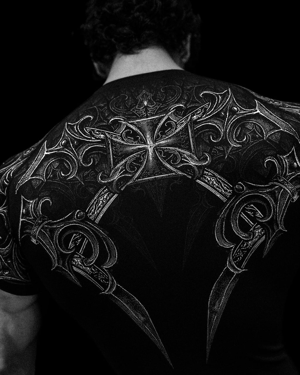 Void Tech™ Armored Short Sleeve Compression [VOID BLACK]
