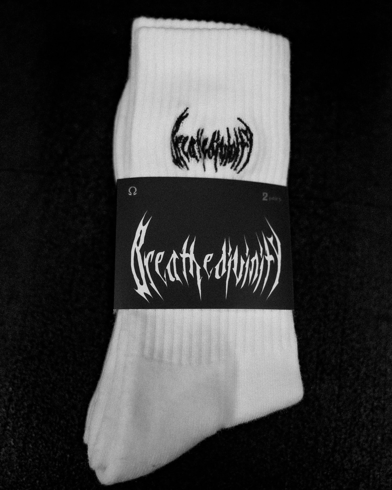 Breathe Divinity Original performance socks [WHITE] [2-Pack]