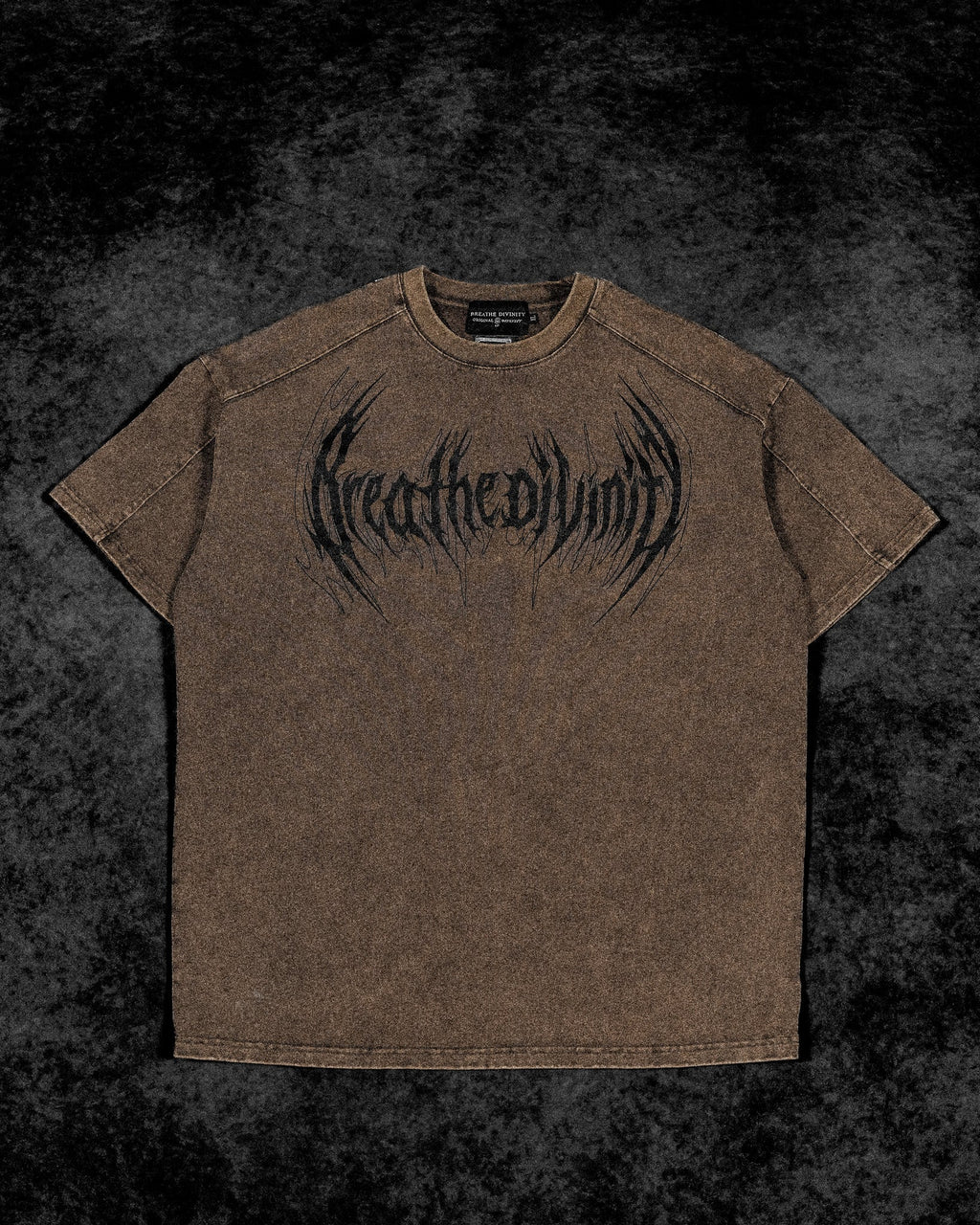 Hellspawn Ruined Oversized T-shirt [DECAYED BROWN VINTAGE]