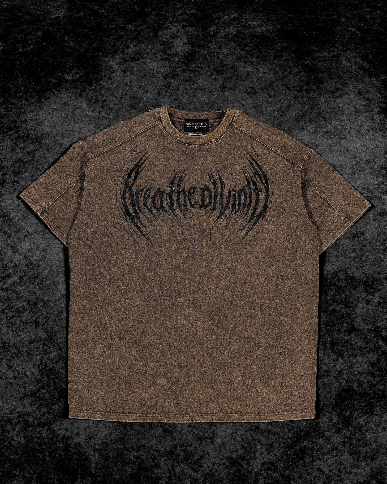 Hellspawn Ruined Oversized T-shirt [DECAYED BROWN VINTAGE]