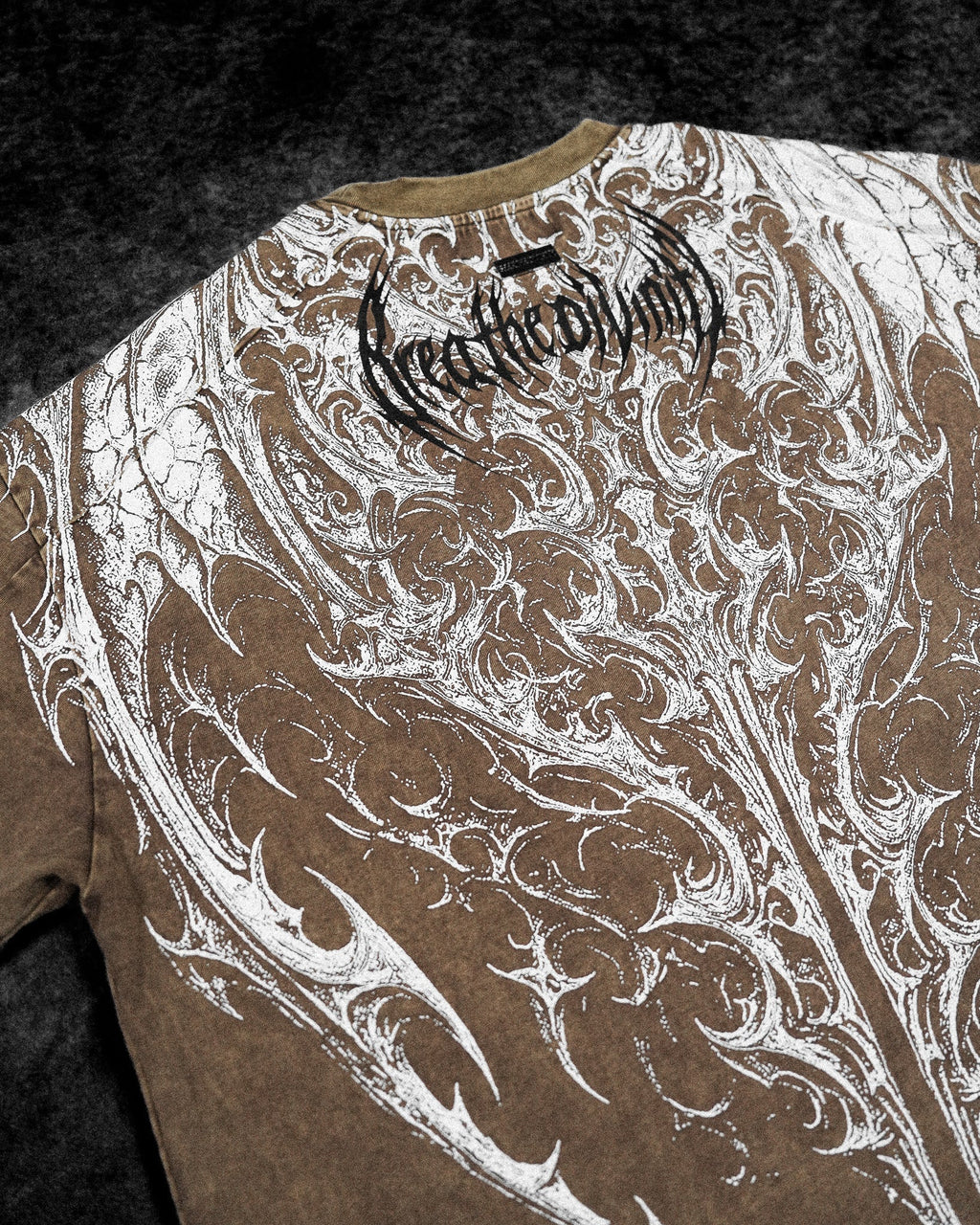 Hellspawn Ruined Oversized T-shirt [DECAYED BROWN VINTAGE]