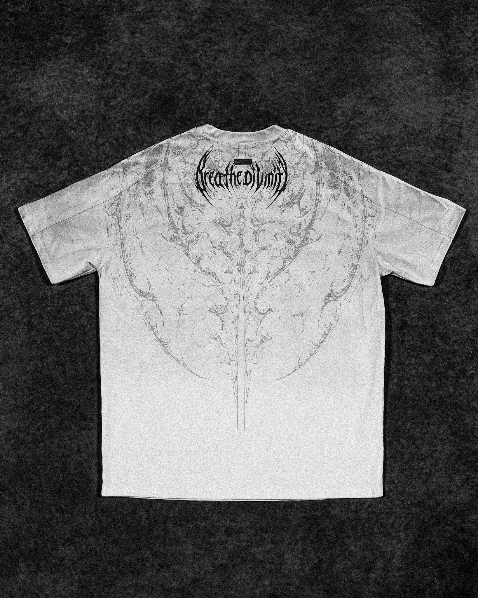 Hellspawn Ruined Oversized T-shirt [BONE]