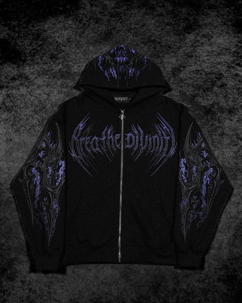 Berserker Oversized Zip-up Hoodie [DUSK]