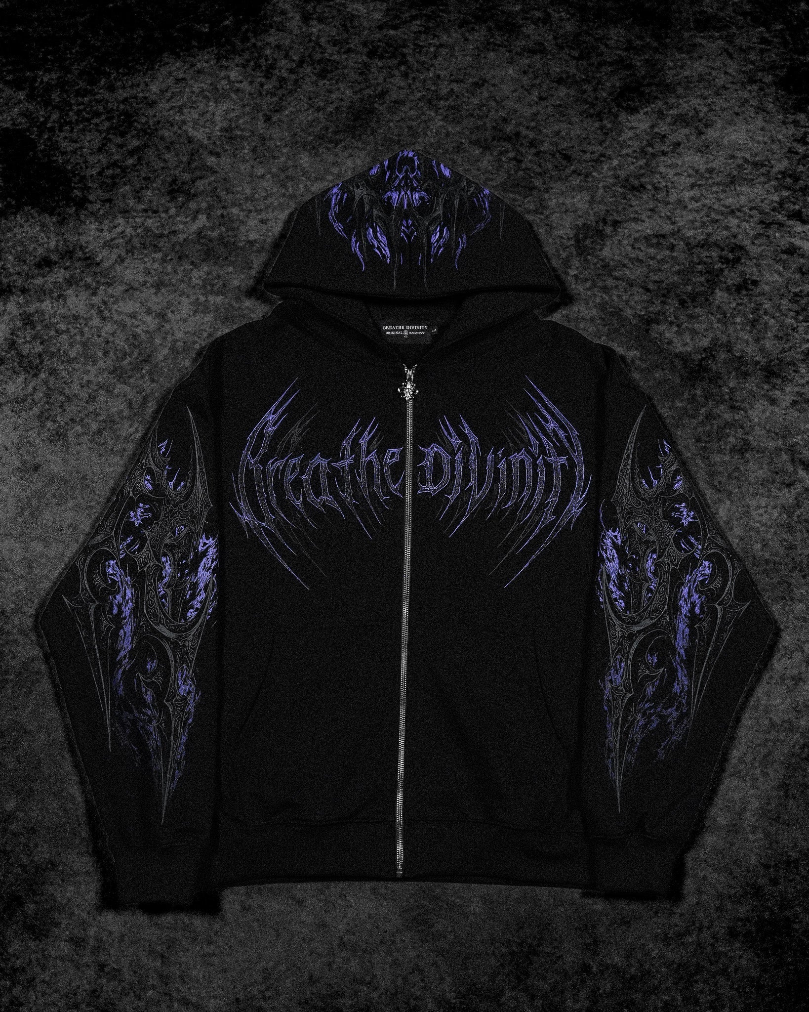 Berserker Oversized Zip-up Hoodie [DUSK]