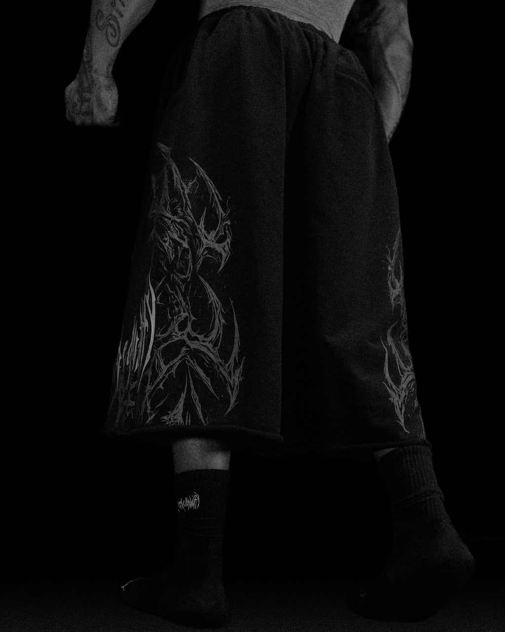 French Terry shorts [VOID BLACK]