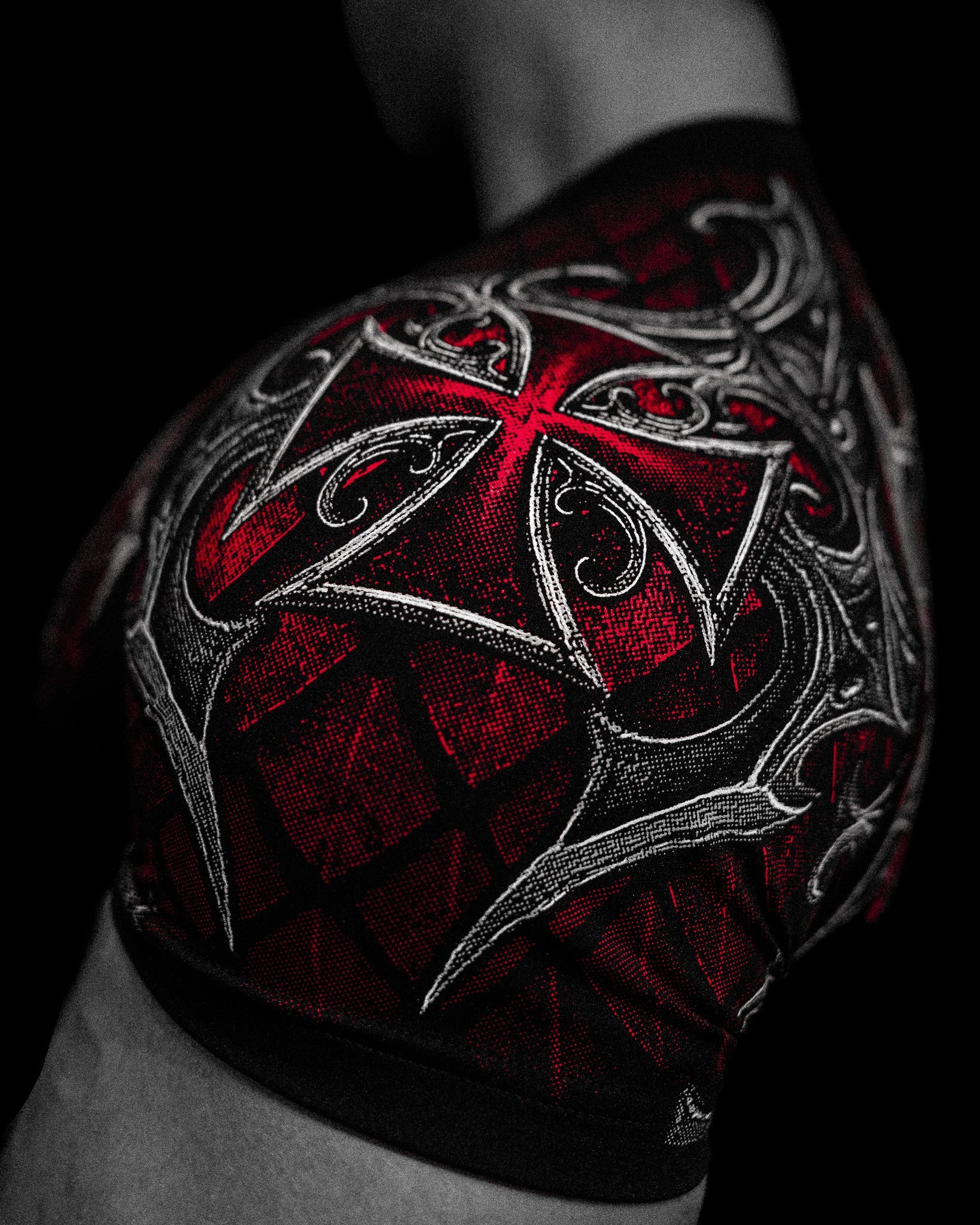 Void Tech™ Armored Short Sleeve Compression [BLOOD METAL]