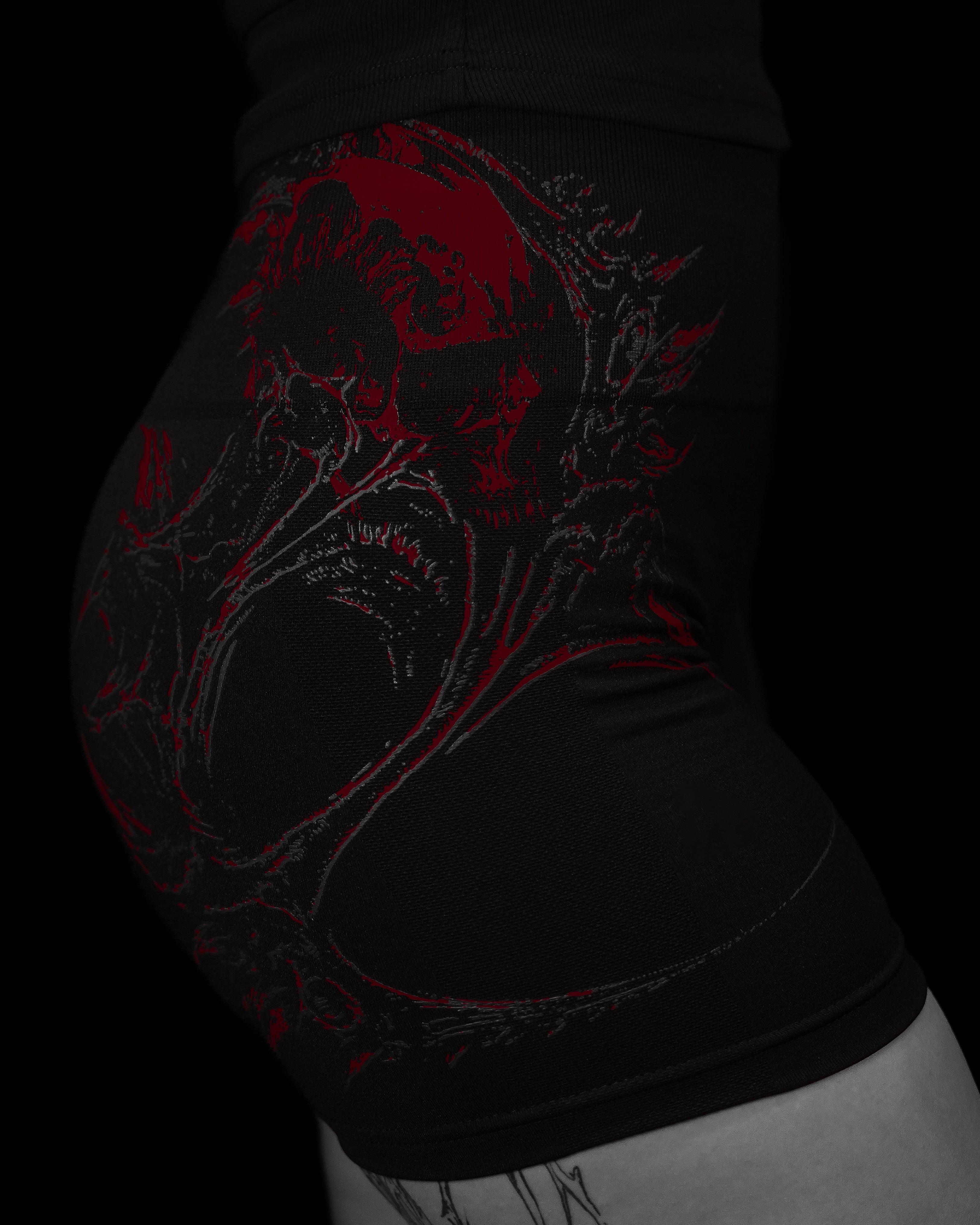 Women's Nightveil Void Tech™ Seamless Shorts [NIGHTMARE]
